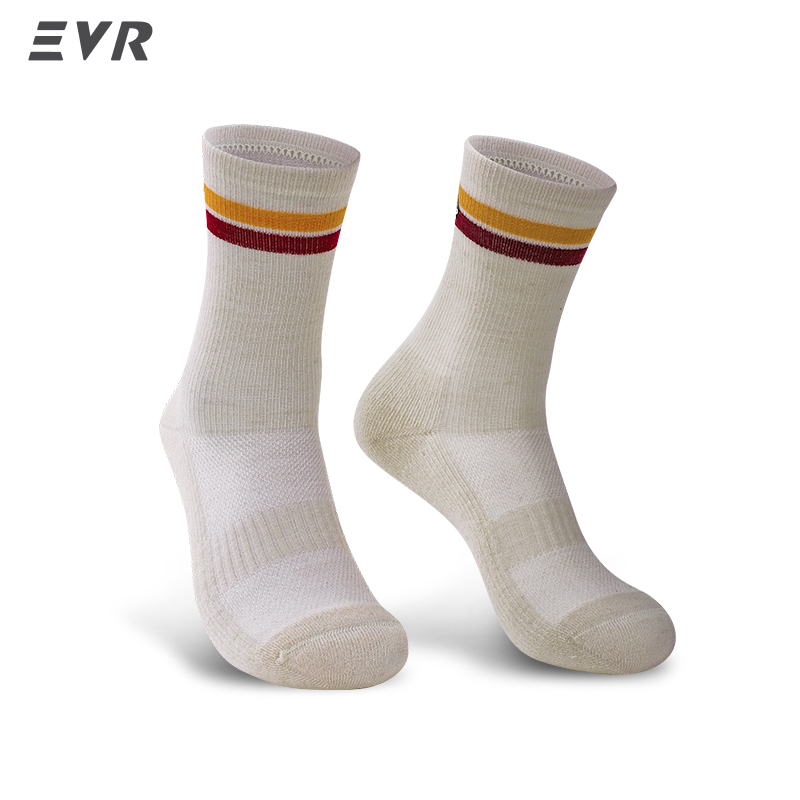 Thermal Sock Winter - EVR 秋冬用メリノウール製サイクリングソックス。速乾性、保温性に優れ、ミドル丈で、男性・女性問わず、ランニング、ハイキング、アウトドアスポーツに最適。
