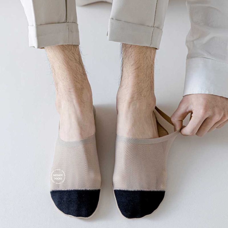 3 ペアメンズ超快適ソリッドカラーインビジブルソックスメッシ - No Show Sock Women のレビューと価格