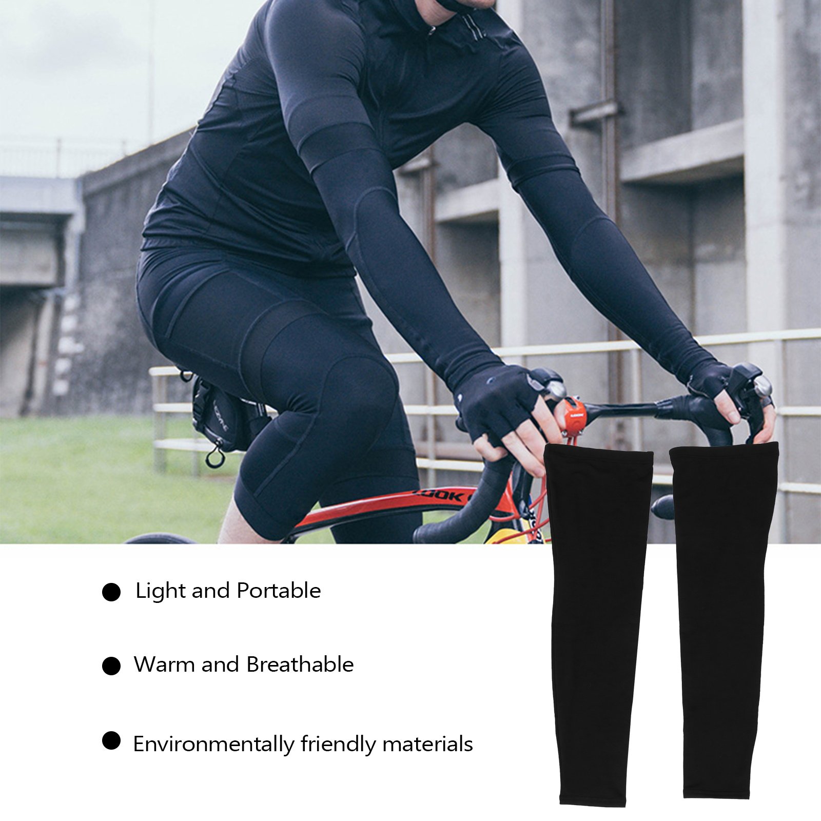冬のサイクリングに最適な、保温性に優れたフリース素材のレッグ - Compression Sleeve Calf のレビューと価格