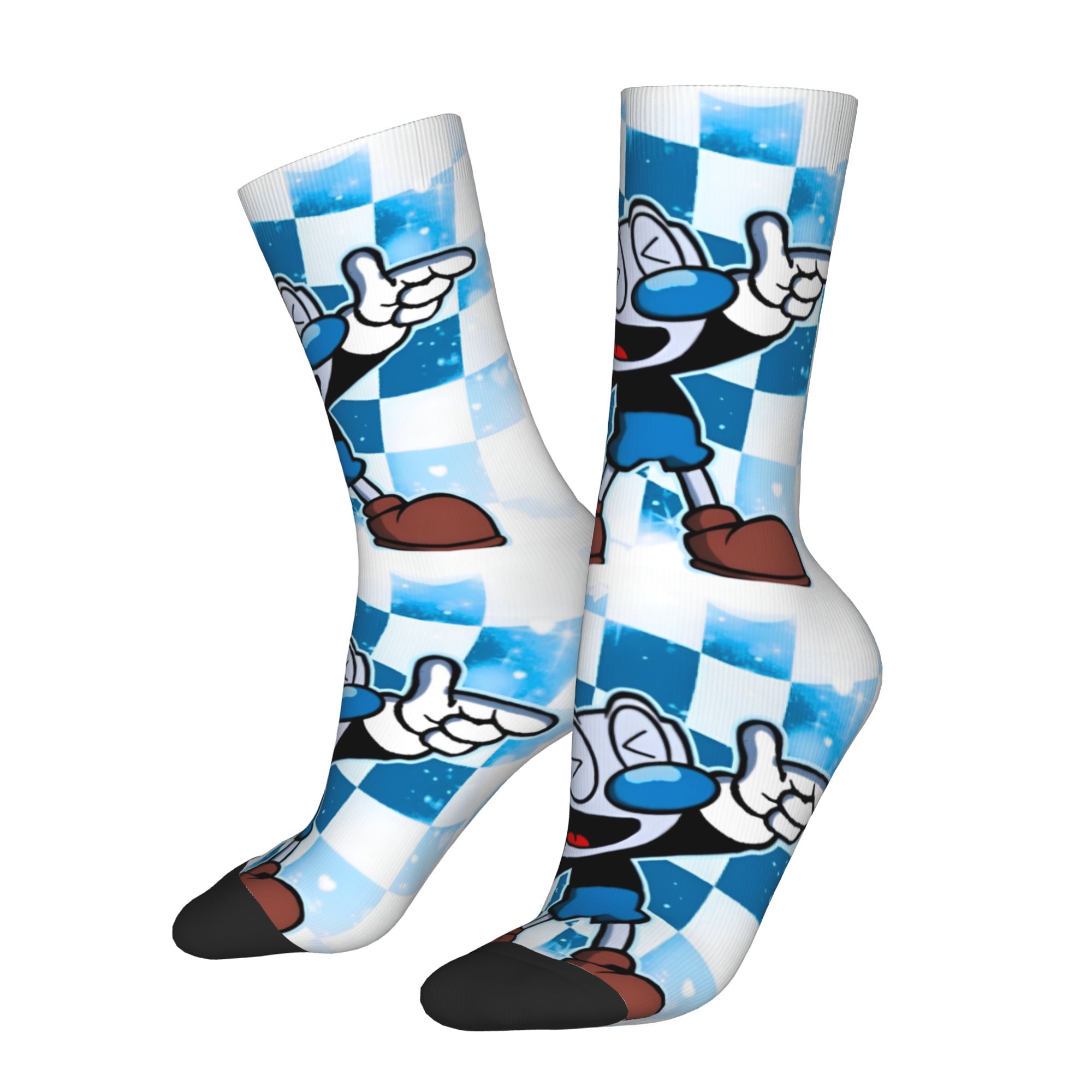 カスタムカップヘッド＆マグマンメンズクルーソックス ユニセッ - Dress Sock Men のレビューと価格