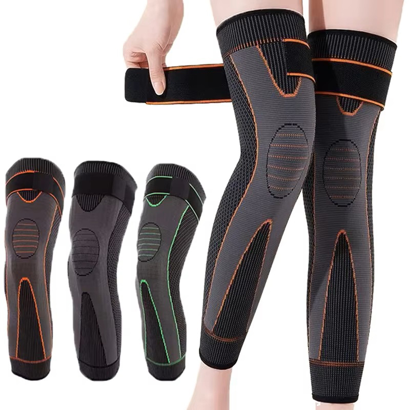2個入り圧縮膝パッドサポート、ストライプ付きスポーツスリーブ - Compression Sleeve Calf のレビューと価格