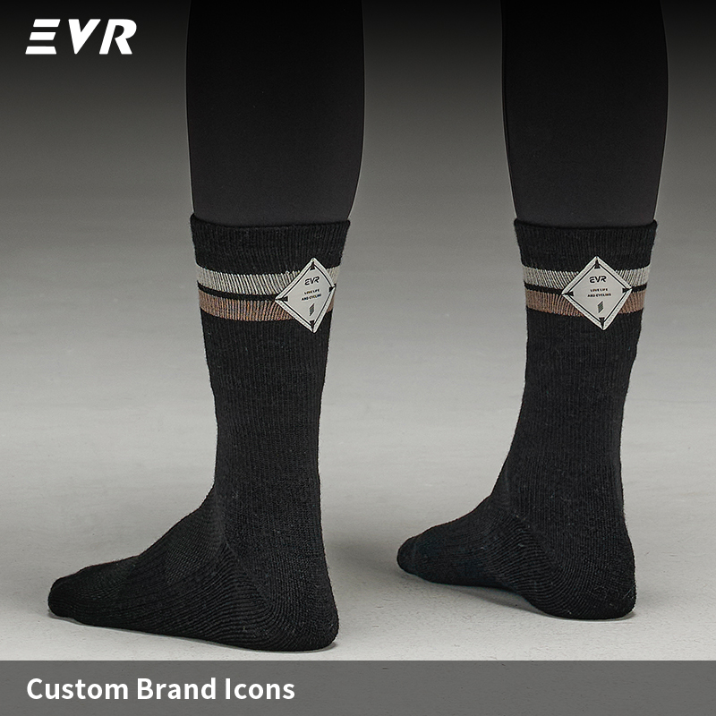 EVR 秋冬用メリノウール製サイクリングソックス。速乾性、保 - Thermal Sock Winter のレビューと価格
