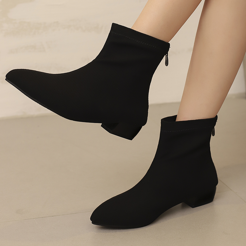 グリーンピンクのアンクルブーツ レディース 春靴 秋 快適ソ - No Show Sock Women のレビューと価格
